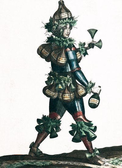 The Innkeeper, Allegorical Costume Design by Nicolas Bonnart